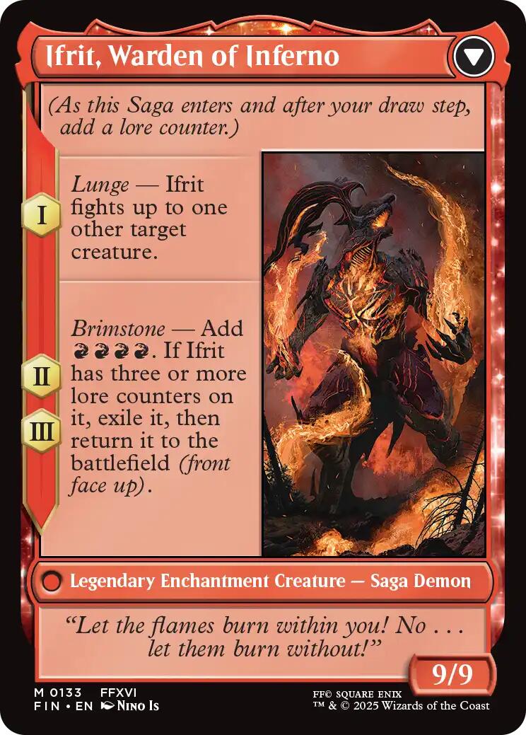 Clive, Ifrit's Dominant // Ifrit, Warden of Inferno [FINAL FANTASY] | Clutch Gaming
