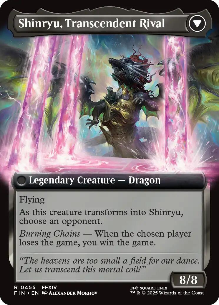 Zenos yae Galvus // Shinryu, Transcendent Rival (Extended Art) [FINAL FANTASY] | Clutch Gaming