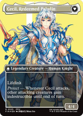 Cecil, Dark Knight // Cecil, Redeemed Paladin (Borderless) (Surge Foil) [FINAL FANTASY] | Clutch Gaming