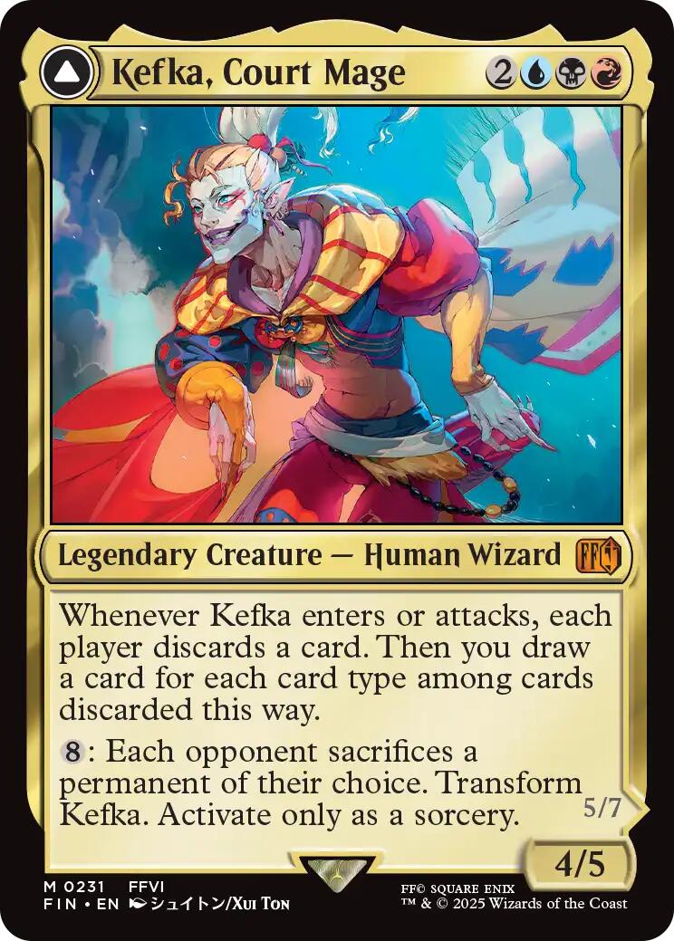 Kefka, Court Mage // Kefka, Ruler of Ruin [FINAL FANTASY] | Clutch Gaming
