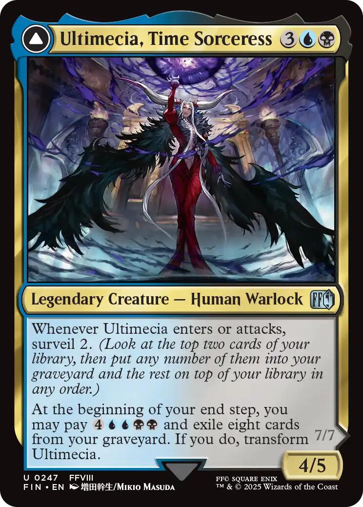 Ultimecia, Time Sorceress // Ultimecia, Omnipotent [FINAL FANTASY] | Clutch Gaming