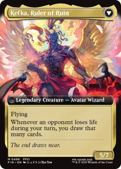 Kefka, Court Mage // Kefka, Ruler of Ruin (Extended Art) [FINAL FANTASY] | Clutch Gaming