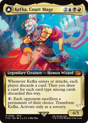 Kefka, Court Mage // Kefka, Ruler of Ruin (Extended Art) [FINAL FANTASY] | Clutch Gaming