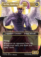 Kefka, Court Mage // Kefka, Ruler of Ruin (Borderless) (Surge Foil) [FINAL FANTASY] | Clutch Gaming