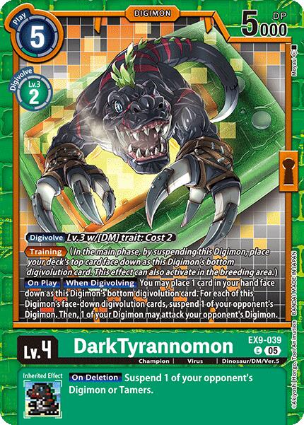 DarkTyrannomon [EX9-039] [Versus Monsters] | Clutch Gaming