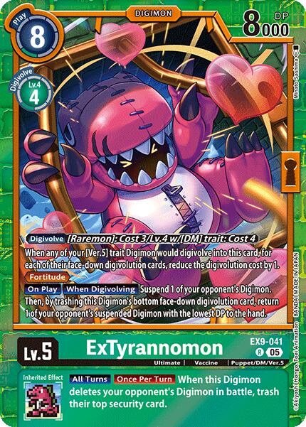 ExTyrannomon [EX9-041] [Versus Monsters] | Clutch Gaming