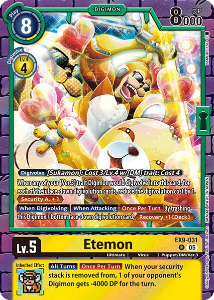 Etemon [EX9-031] [Versus Monsters] | Clutch Gaming