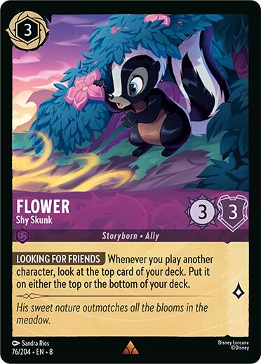 Flower - Shy Skunk (76/204) [Reign of Jafar] | Clutch Gaming