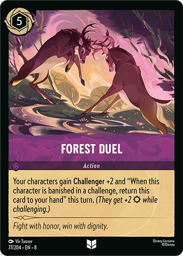 Forest Duel (77/204) [Reign of Jafar] | Clutch Gaming