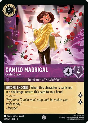 Camilo Madrigal - Center Stage (75/204) [Reign of Jafar] | Clutch Gaming