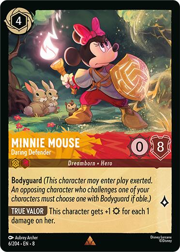 Minnie Mouse - Daring Defender (6/204) [Reign of Jafar] | Clutch Gaming