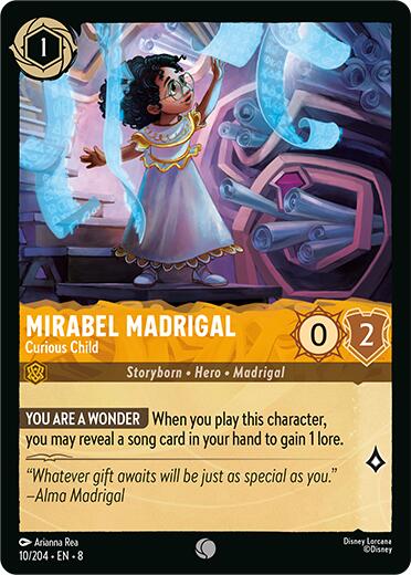 Mirabel Madrigal - Curious Child (10/204) [Reign of Jafar] | Clutch Gaming