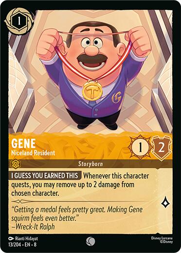 Gene - Niceland Resident (13/204) [Reign of Jafar] | Clutch Gaming