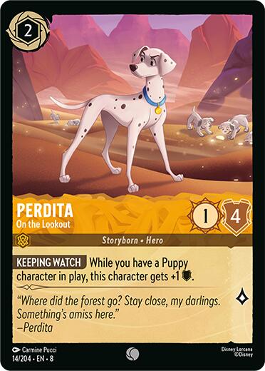 Perdita - On the Lookout (14/204) [Reign of Jafar] | Clutch Gaming
