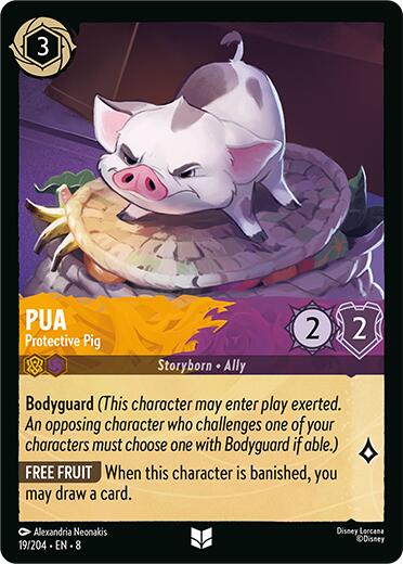 Pua - Protective Pig (19/204) [Reign of Jafar] | Clutch Gaming