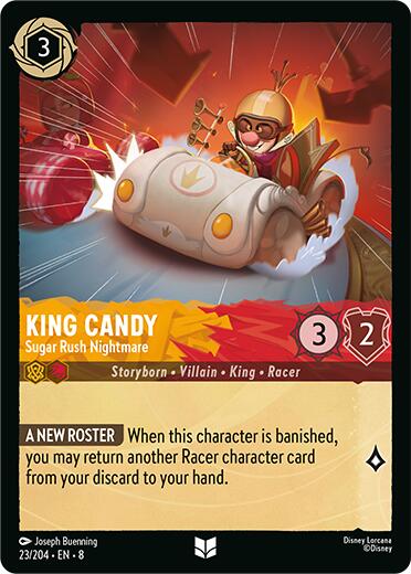 King Candy - Sugar Rush Nightmare (23/204) [Reign of Jafar] | Clutch Gaming