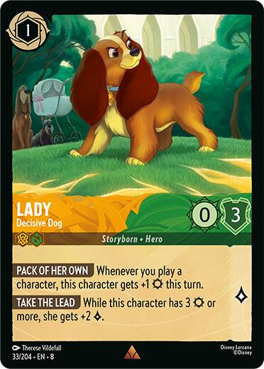 Lady - Decisive Dog (33/204) [Reign of Jafar] | Clutch Gaming