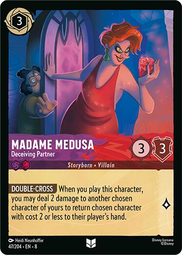 Madame Medusa - Deceiving Partner (47/204) [Reign of Jafar] | Clutch Gaming