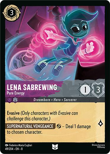 Lena Sabrewing -- Pure Energy (49/204) [Reign of Jafar] | Clutch Gaming