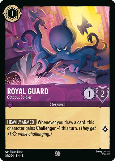 Royal Guard - Octopus Soldier (52/204) [Reign of Jafar] | Clutch Gaming