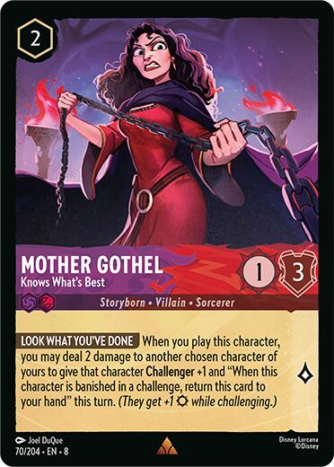 Mother Gothel - Knows What's Best (70/204) [Reign of Jafar] | Clutch Gaming