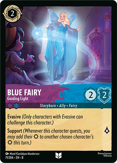 Blue Fairy - Guiding Light (71/204) [Reign of Jafar] | Clutch Gaming