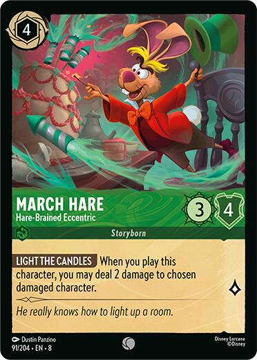 March Hare - Hare-Brained Eccentric (91/204) [Reign of Jafar] | Clutch Gaming