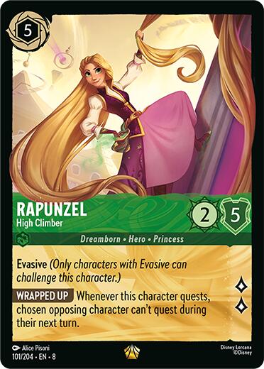 Rapunzel - High Climber (101/204) [Reign of Jafar] | Clutch Gaming