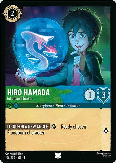 Hiro Hamada - Intuitive Thinker (106/204) [Reign of Jafar] | Clutch Gaming