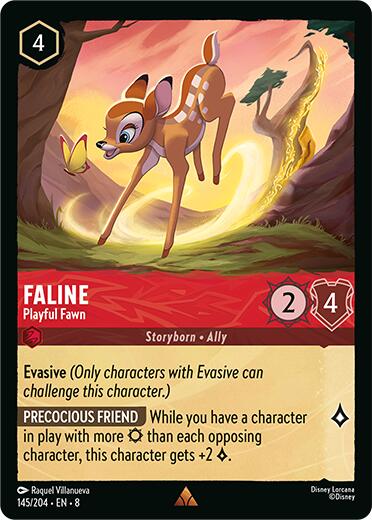 Faline - Playful Fawn (145/204) [Reign of Jafar] | Clutch Gaming