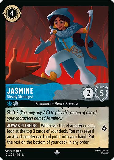 Jasmine - Steady Strategist (171/204) [Reign of Jafar] | Clutch Gaming