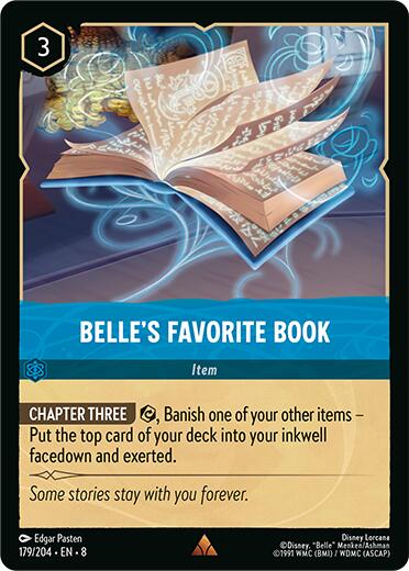 Belle's Favorite Book (179/204) [Reign of Jafar] | Clutch Gaming