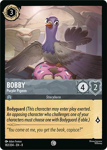 Bobby - Purple Pigeon (182/204) [Reign of Jafar] | Clutch Gaming