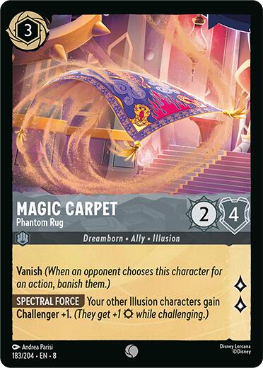 Magic Carpet - Phantom Rug (183/204) [Reign of Jafar] | Clutch Gaming