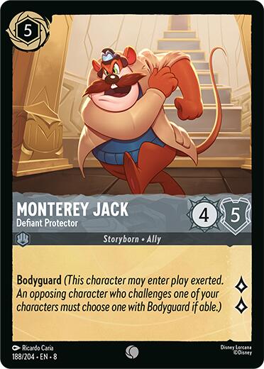 Monterey Jack - Defiant Protector (188/204) [Reign of Jafar] | Clutch Gaming