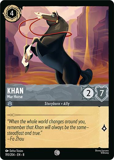 Khan - War Horse (193/204) [Reign of Jafar] | Clutch Gaming