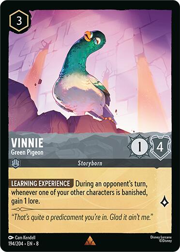 Vinnie - Green Pigeon (194/204) [Reign of Jafar] | Clutch Gaming