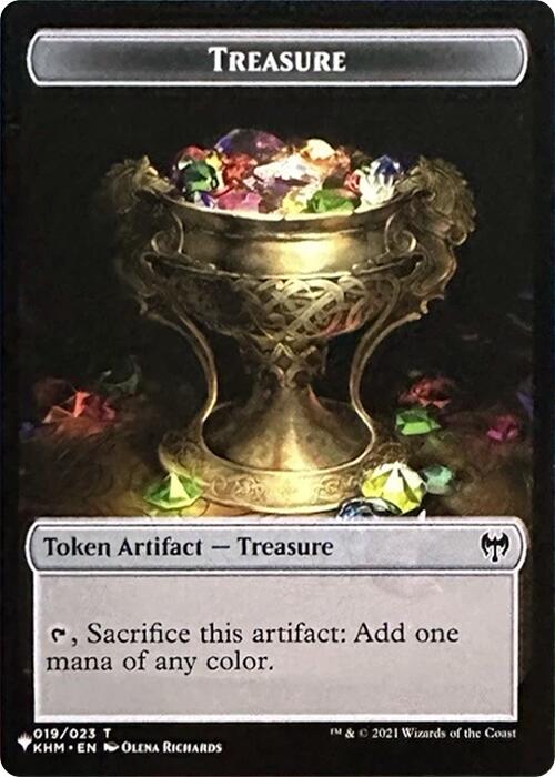 Treasure // Egg Double-Sided Token [Secret Lair Drop Series] | Clutch Gaming
