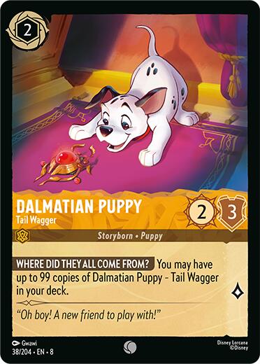 Dalmatian Puppy - Tail Wagger (38/204) [Reign of Jafar] | Clutch Gaming