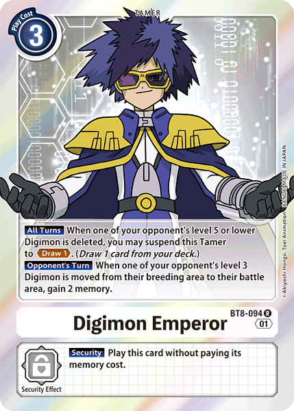 Digimon Emperor [BT8-094] [New Awakening] | Clutch Gaming