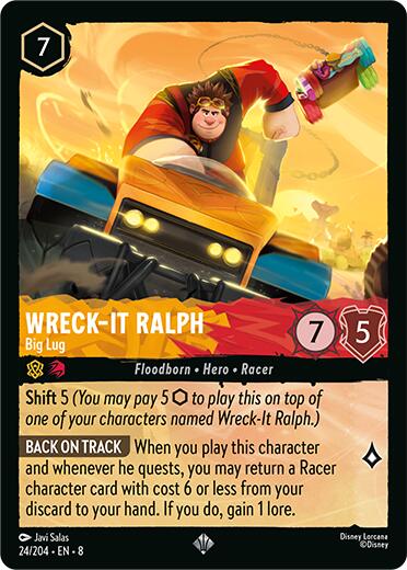 Wreck-It Ralph - Big Lug (24/204) [Reign of Jafar] | Clutch Gaming
