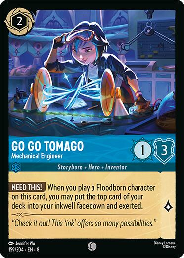 Go Go Tomago - Mechanical Engineer (159/204) [Reign of Jafar] | Clutch Gaming