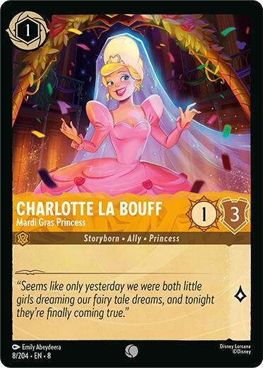 Charlotte La Bouff - Madri Gras Princess (8/204) [Reign of Jafar] | Clutch Gaming