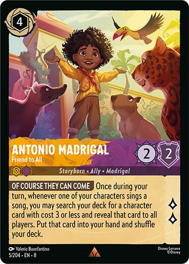 Antonio Madrigal - Friend to All (5/204) [Reign of Jafar] | Clutch Gaming