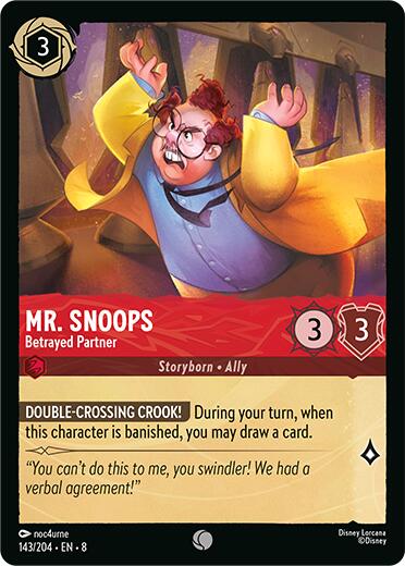 Mr. Snoops - Betrayed Partner (143/204) [Reign of Jafar] | Clutch Gaming