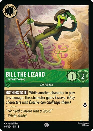 Bill the Lizard - Chimney Sweep (90/204) [Reign of Jafar] | Clutch Gaming