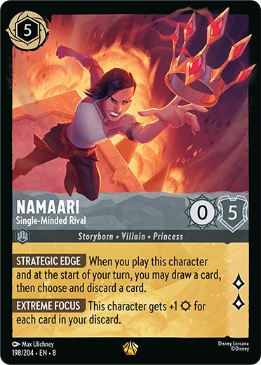 Namaari - Single-Minded Rival (198/204) [Reign of Jafar] | Clutch Gaming