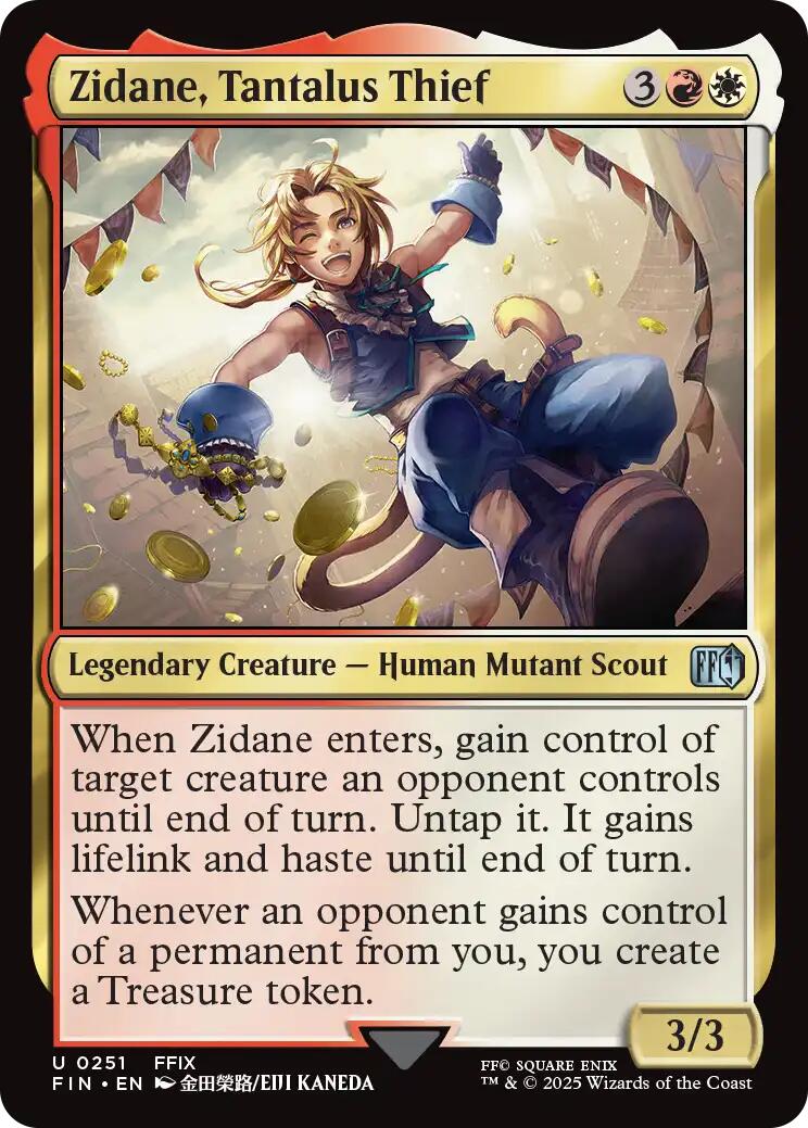 Zidane, Tantalus Thief [FINAL FANTASY] | Clutch Gaming