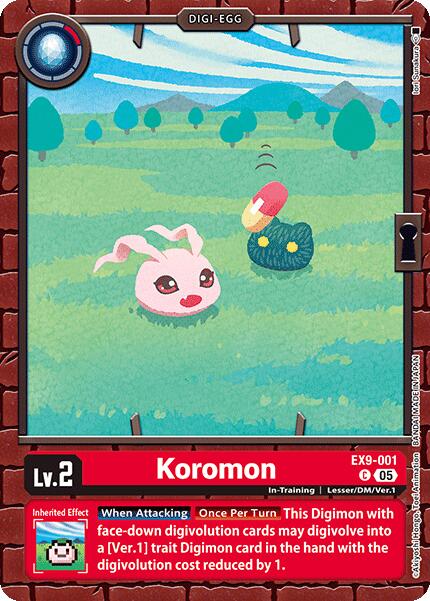Koromon [EX9-001] [Versus Monsters] | Clutch Gaming