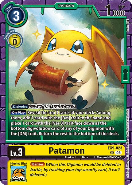 Patamon [EX9-023] [Versus Monsters] | Clutch Gaming